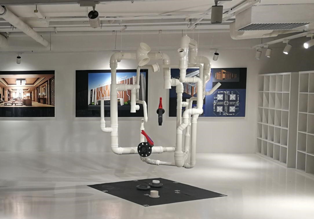 裝置作品 構 650x80x100cm 孫亮 2018