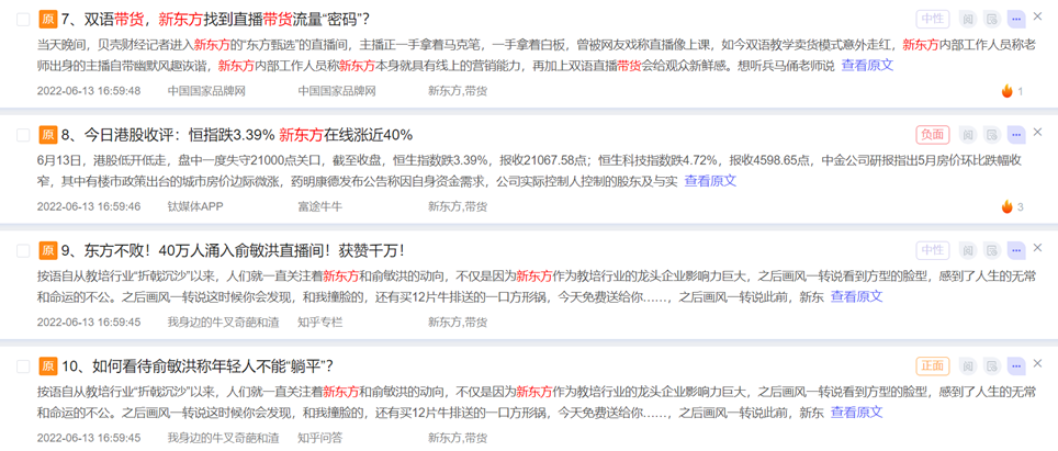 數(shù)據(jù)丨除了董宇輝，還有誰捧紅了新東方帶貨？