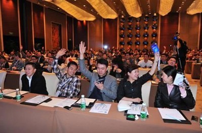 產品演示環節，觀眾踴躍提問互動