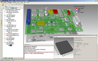 圖3：明導的H.A.L.T. 軟件可以在數小時內完成振蕩、震動和溫度循環故障分析，而在測試室內則需要幾周甚至幾個月的時間。