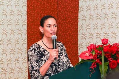 北京鼎石國際學校招生辦主任Rachael Beare女士向家長講解美國名校錄取標準