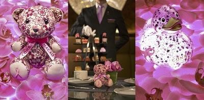 獨家限量版康萊德小熊及幸運鴨子、大堂酒廊的“粉紅下午茶套餐”都是澳門金沙城中心康萊德酒店由現(xiàn)在至2013年10月31日期間推出的一系列粉紅體驗及收藏品之一，以支持香港癌癥基金會每年一度的“粉紅革命”活動，目的為提高公眾對乳癌的關(guān)注及籌募善款。