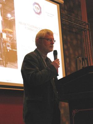 圖為TUV SUD電池產品資深認證專家<br />Erik Spek 先生