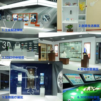 圖2：3D打印在工業制造、生物醫療、文化創意、教育等領域都有廣泛的應用前景